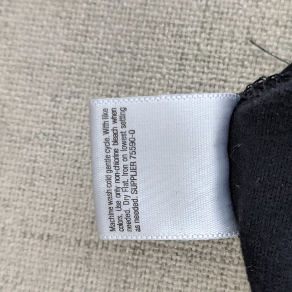 a.n.a. Women's Black Skirt with fake zippers - Picture 4 of 7